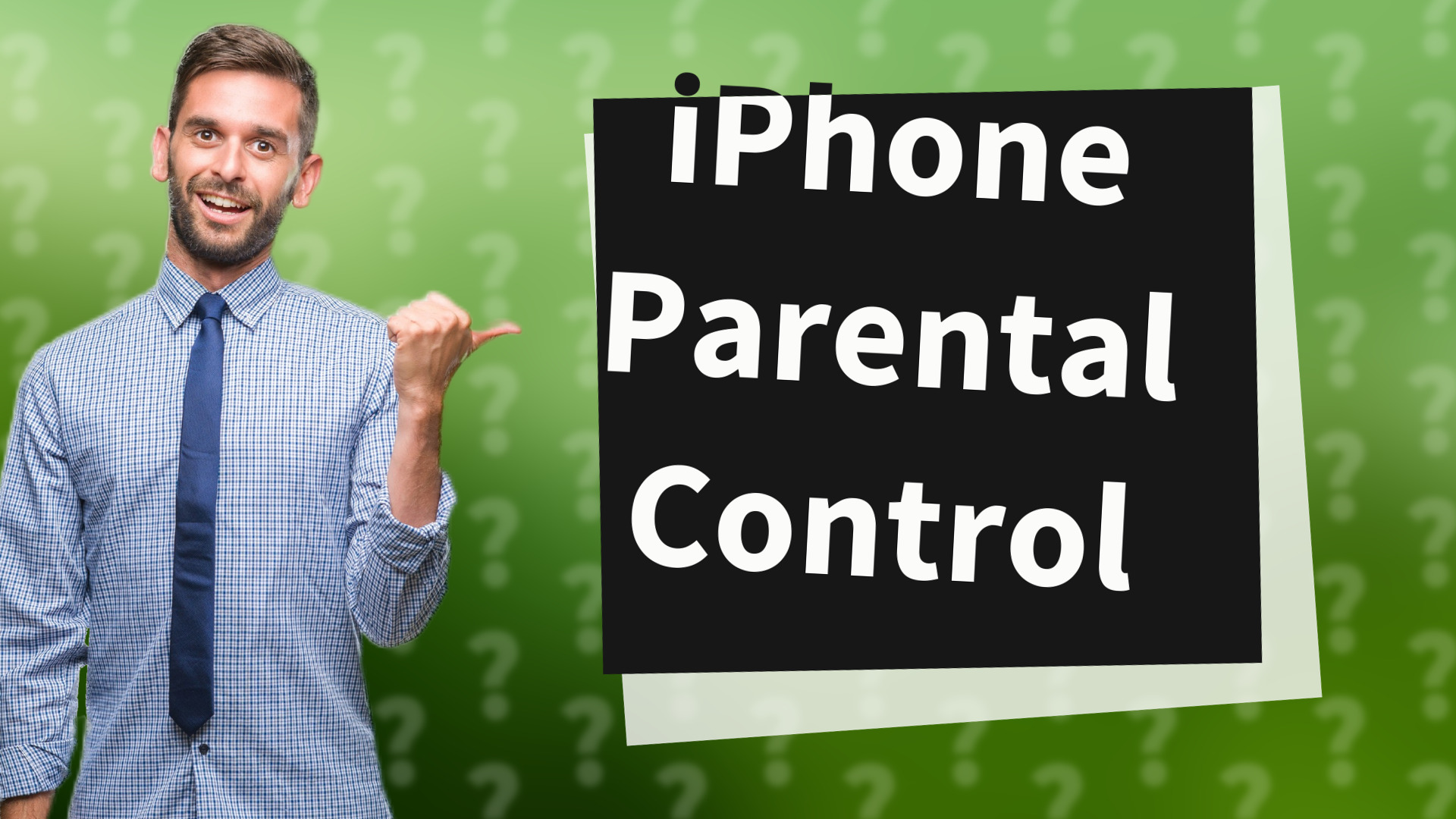 iPhone Parental Control
