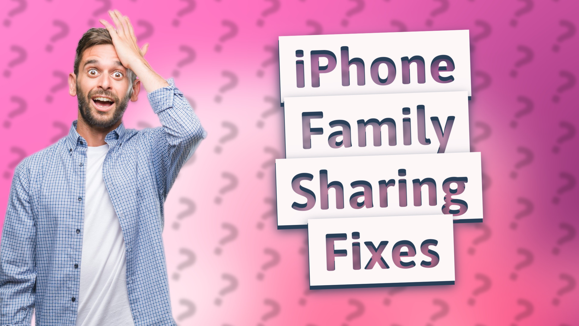 iPhone Family Sharing Fixes