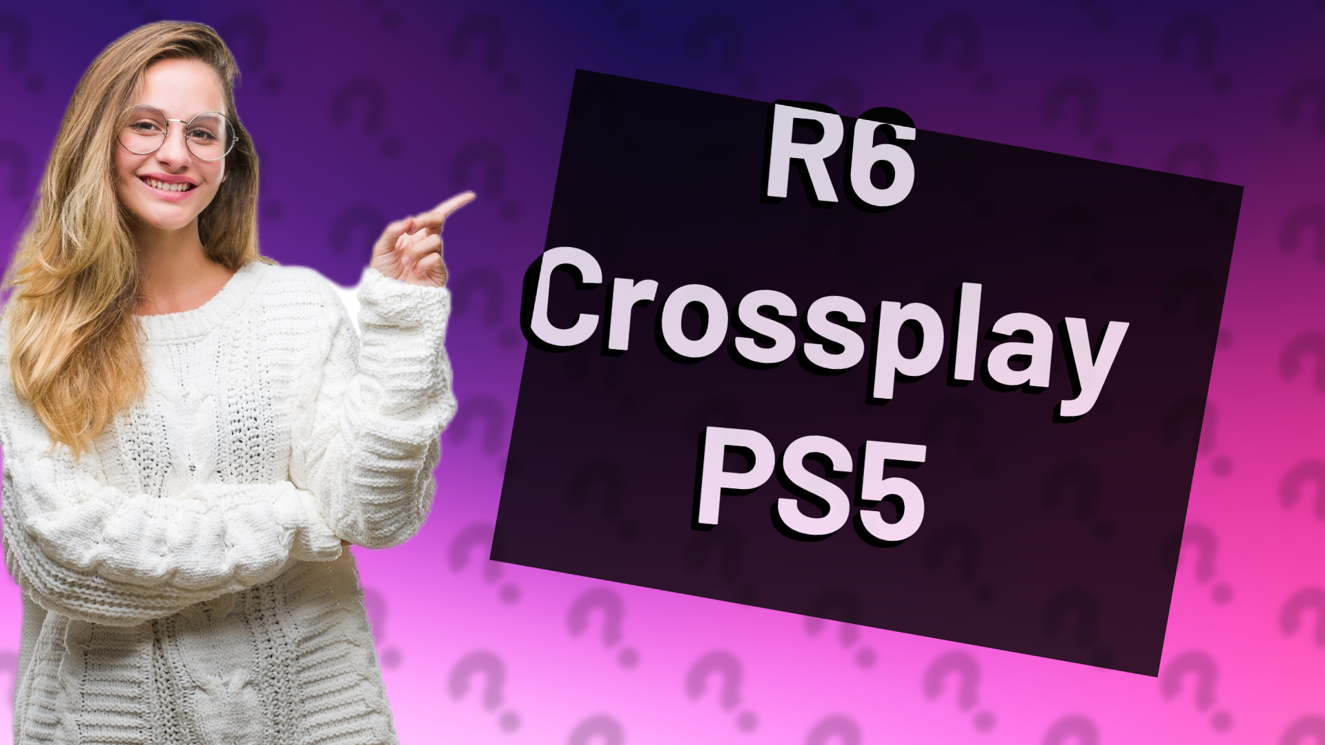 R6 Crossplay PS5