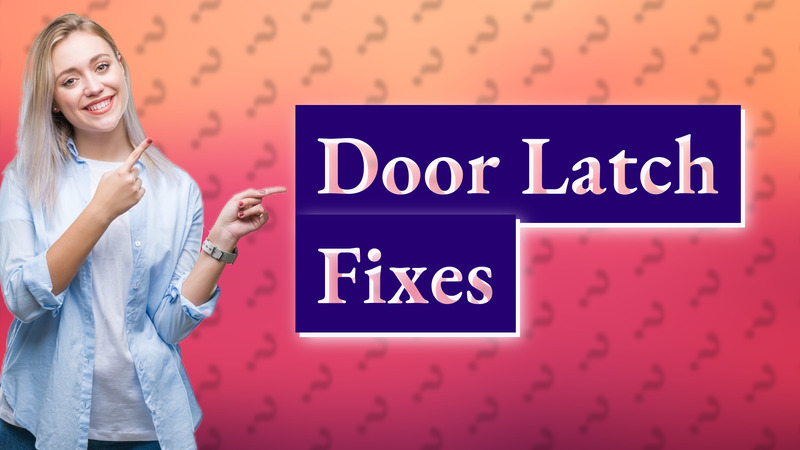 Door Latch Fixes