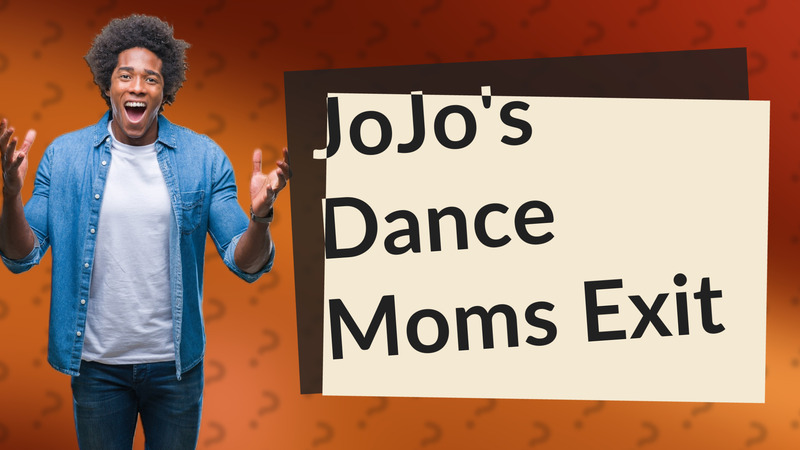 JoJo's Dance Moms Exit