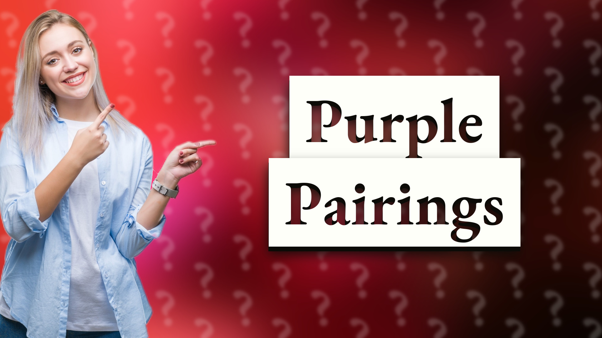 Purple Pairings