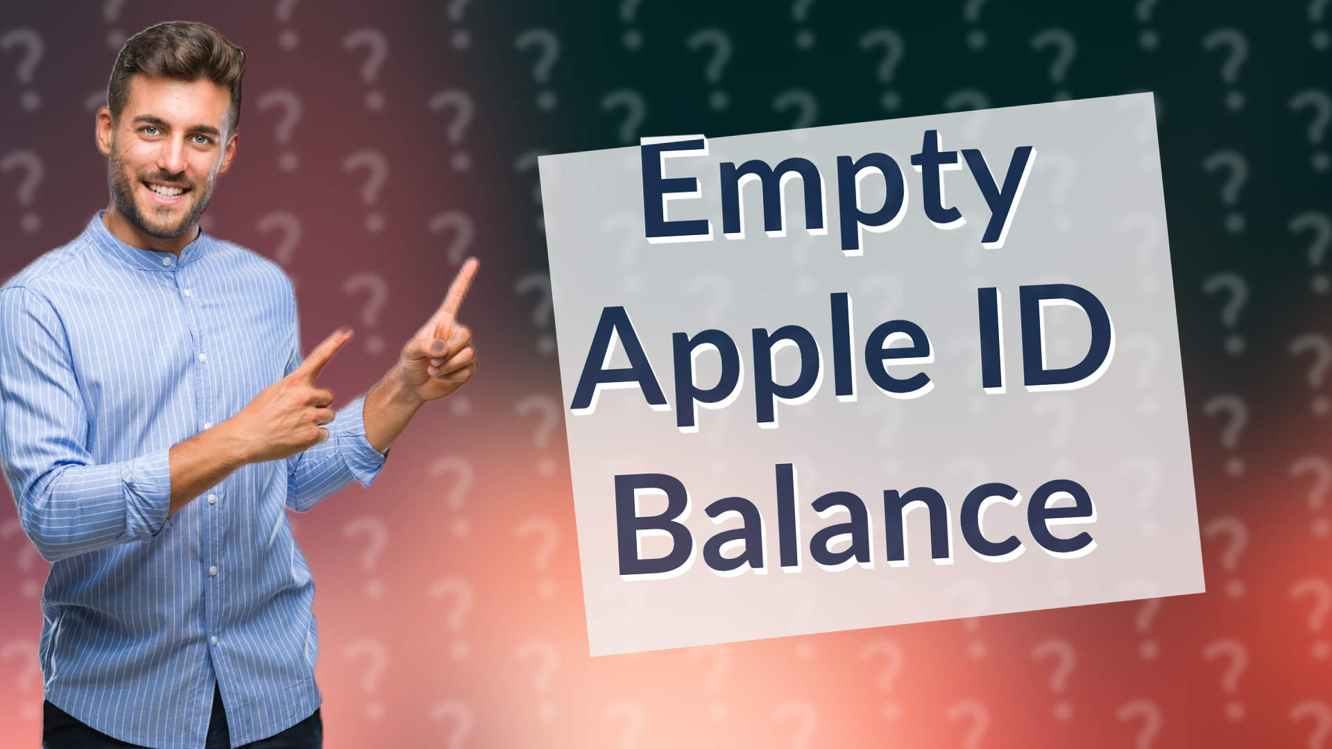 Empty Apple ID Balance