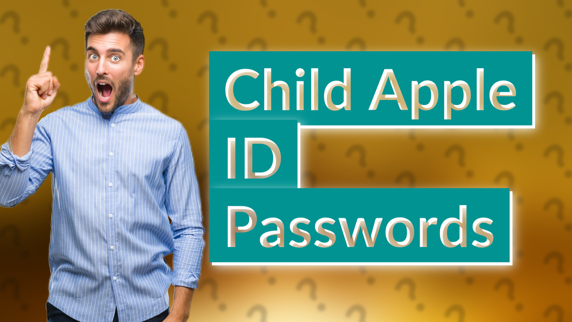 Child Apple ID Passwords