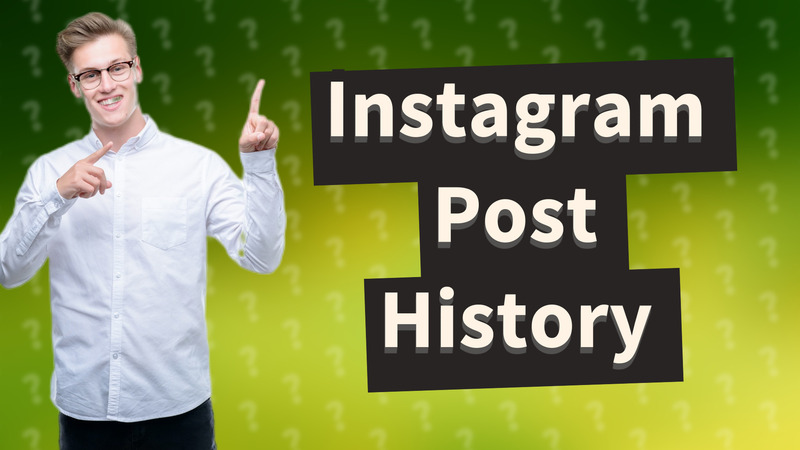 Instagram Post History