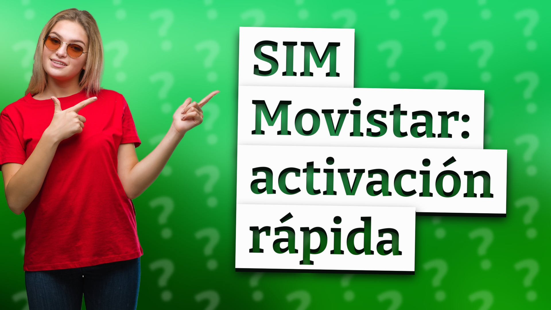 SIM Movistar: activación rápida
