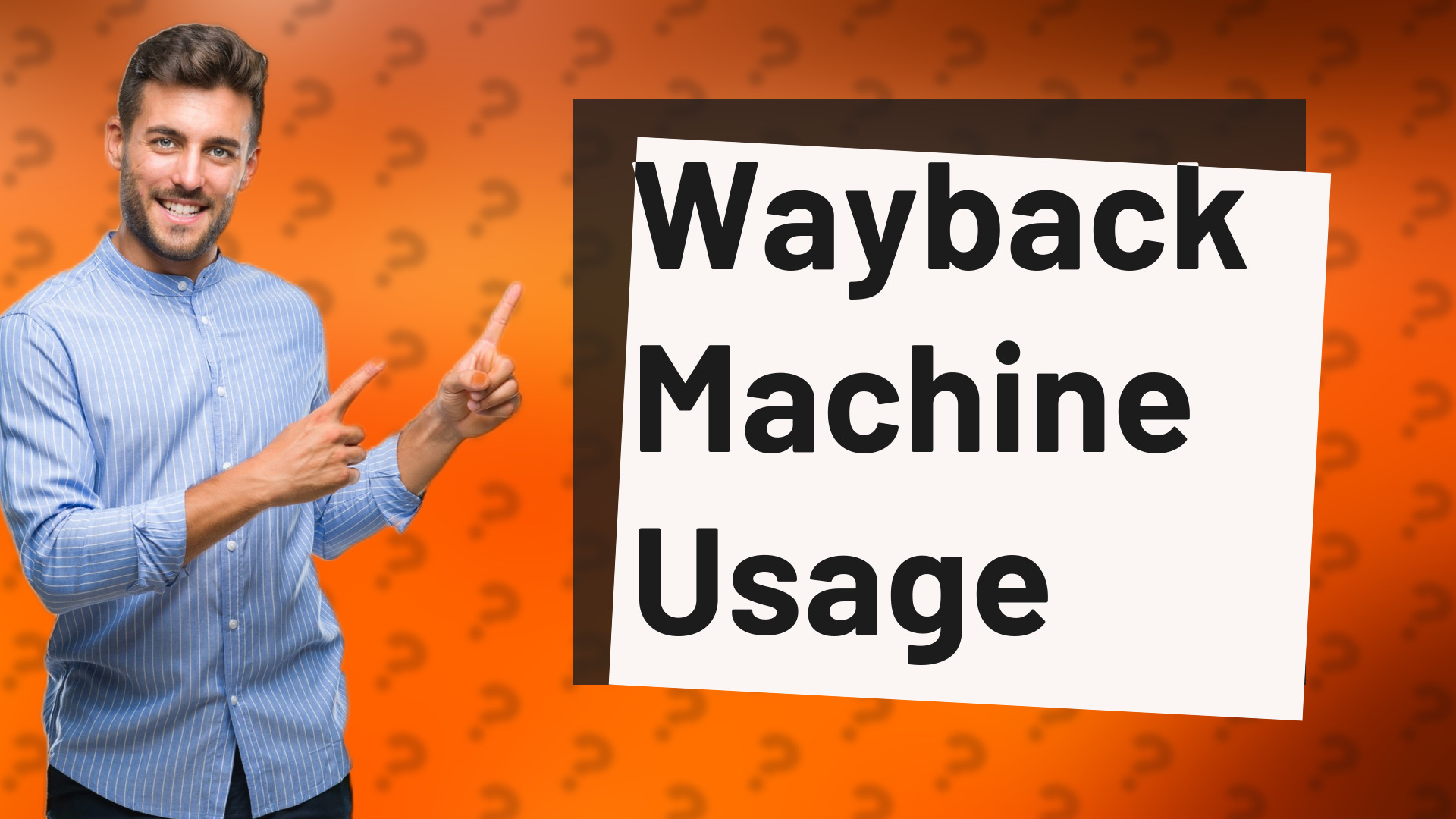 Wayback Machine Usage