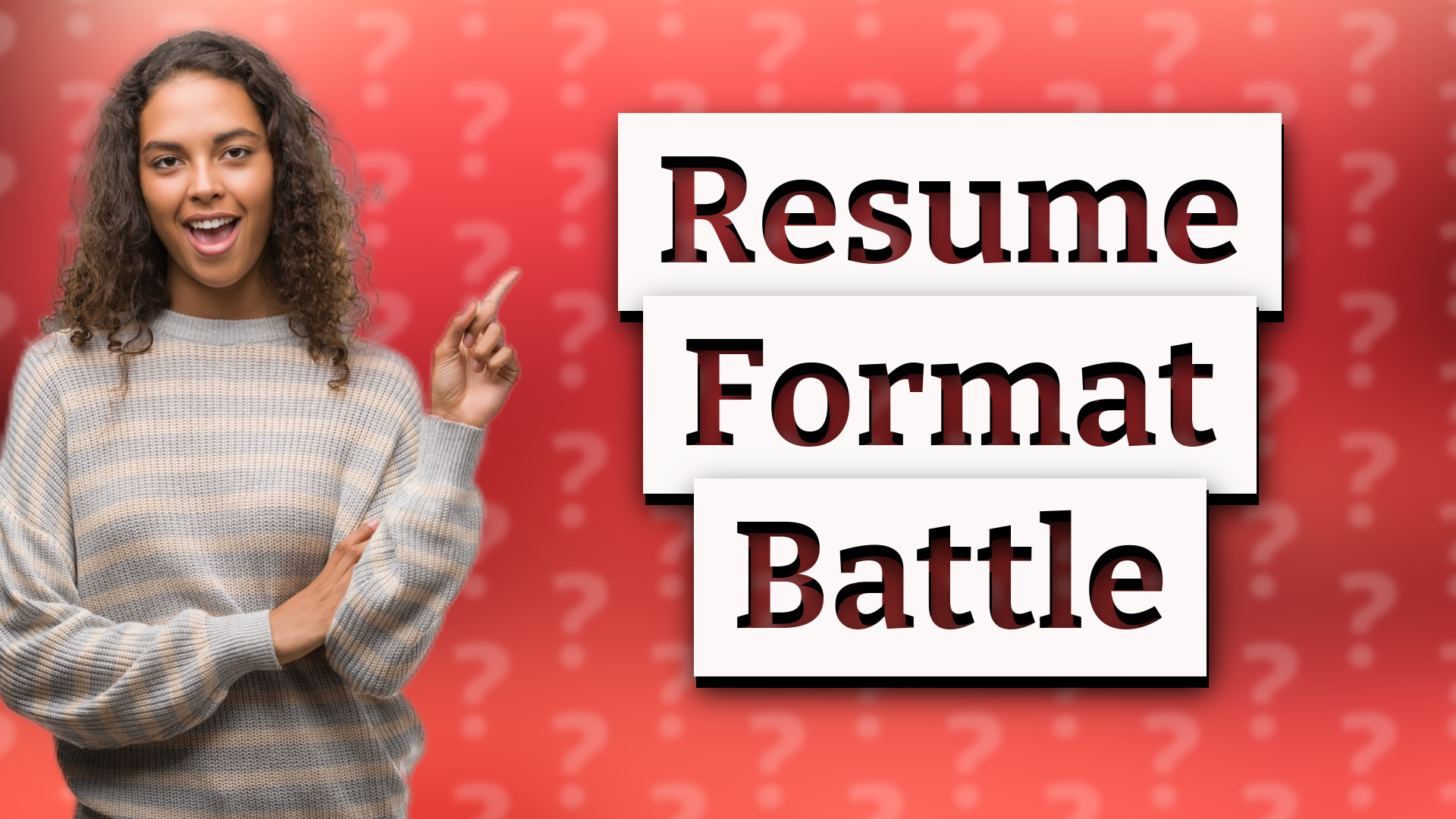 Resume Format Battle