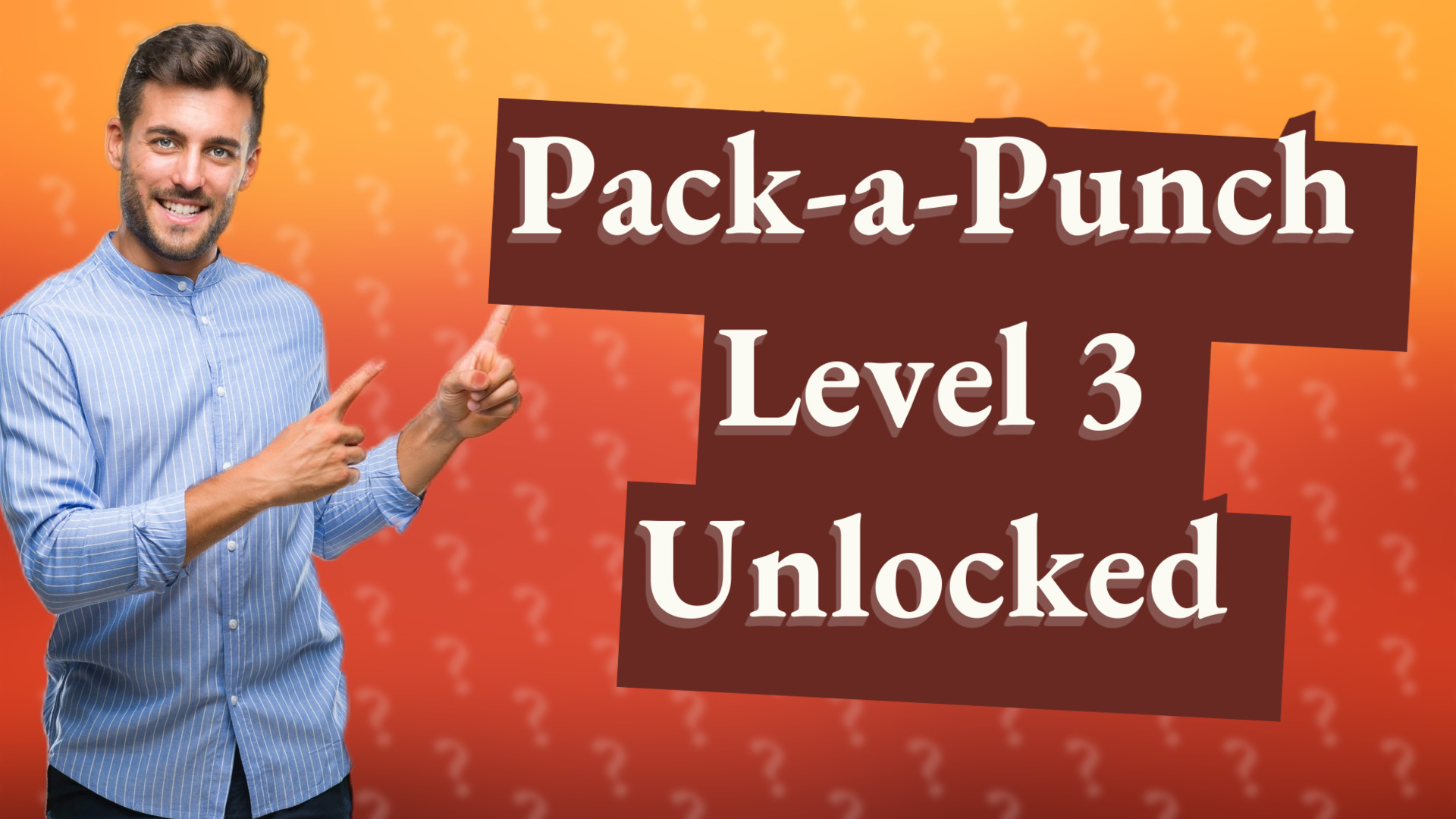 Pack-a-Punch Level 3 Unlocked