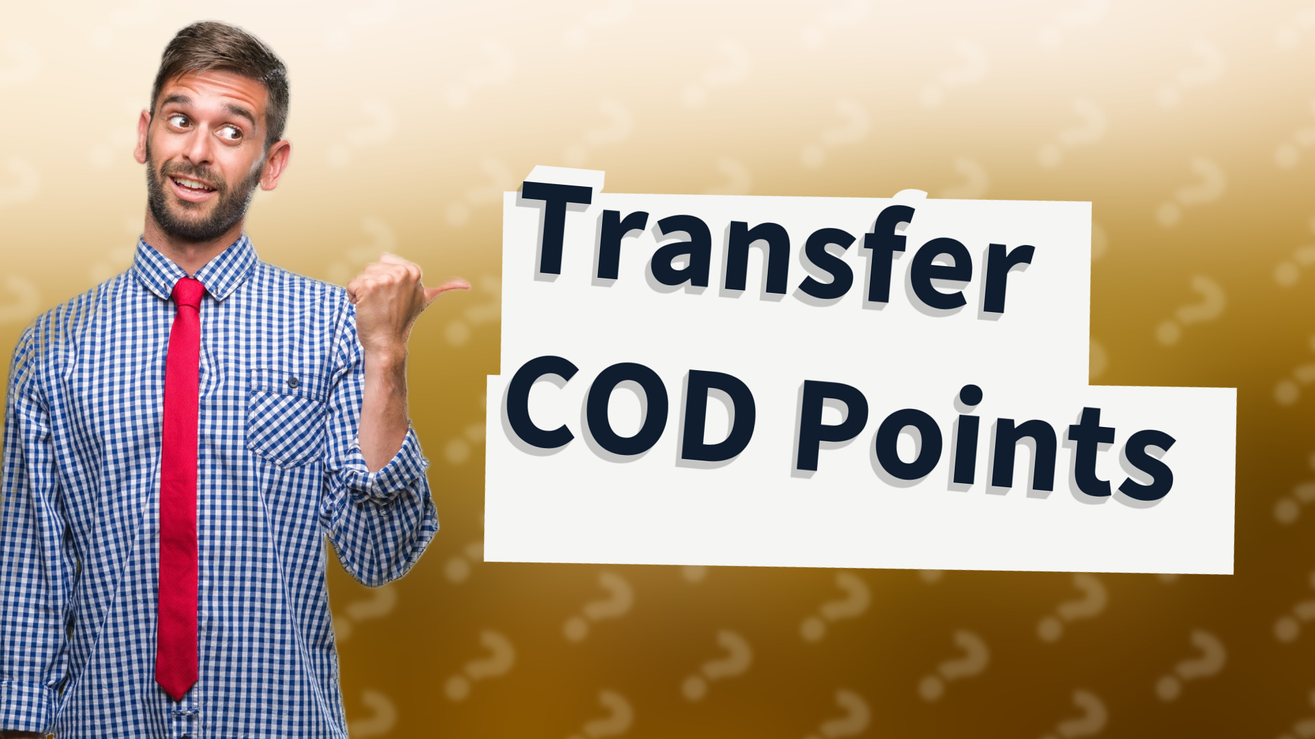 Transfer COD Points