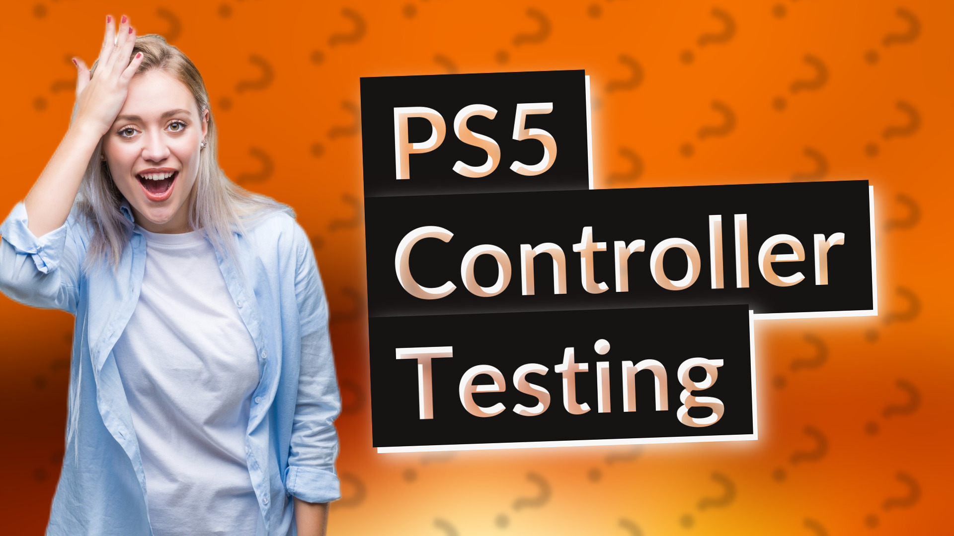 PS5 Controller Testing
