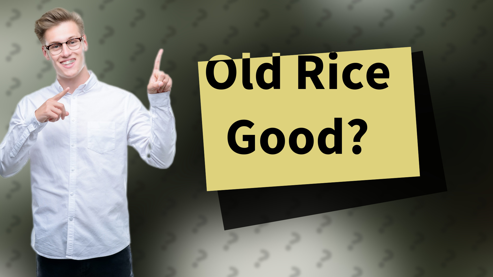 Old Rice Good?