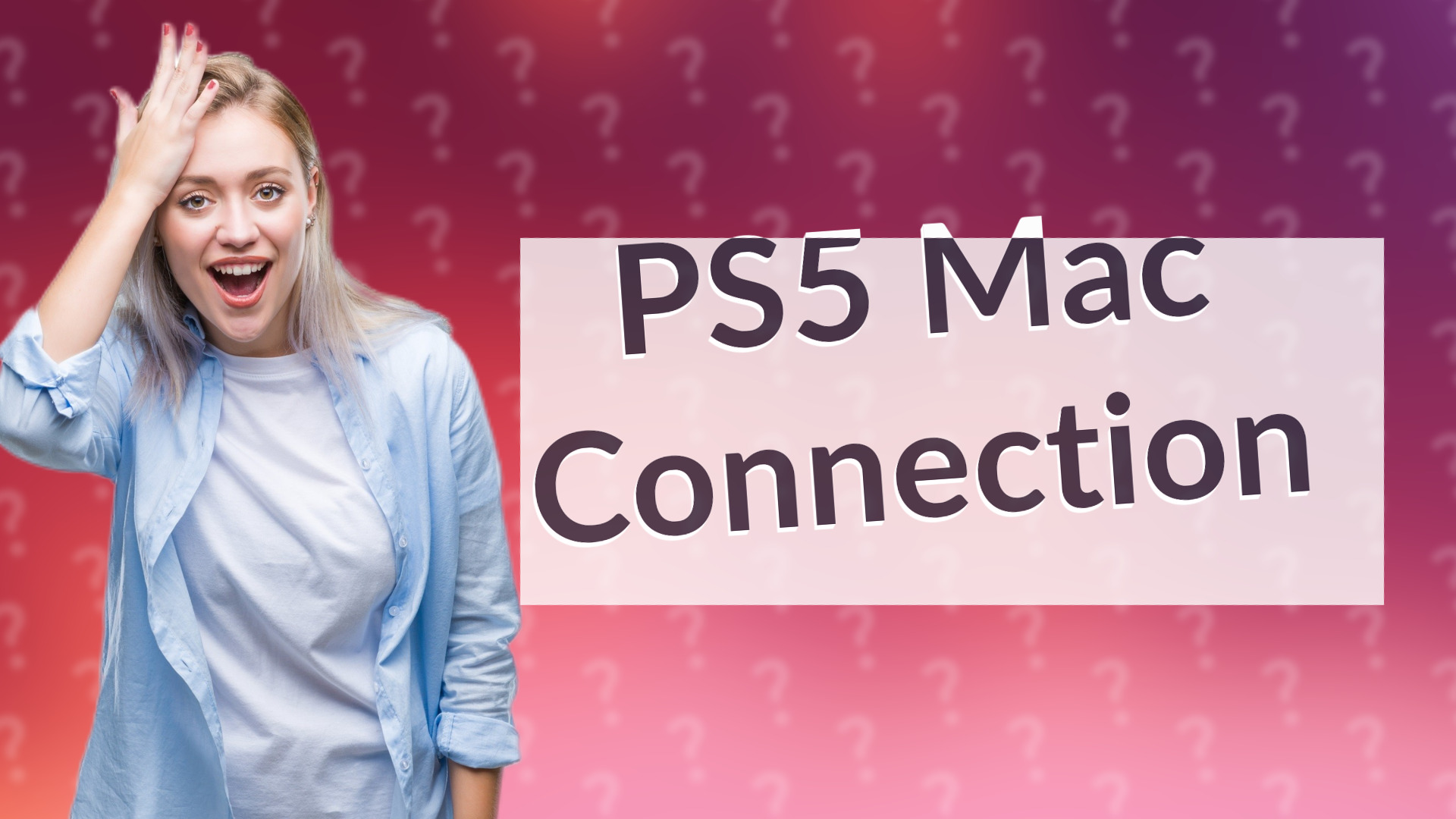 PS5 Mac Connection
