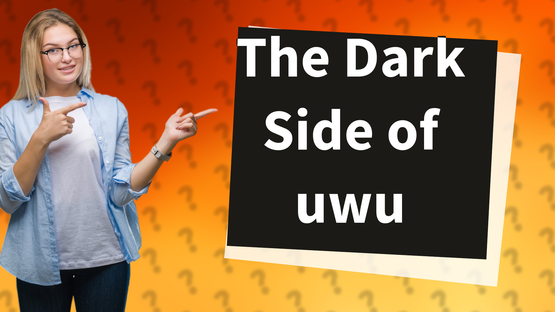 The Dark Side of uwu