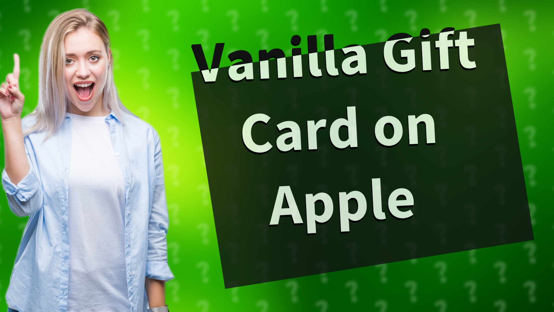 Vanilla Gift Card on Apple