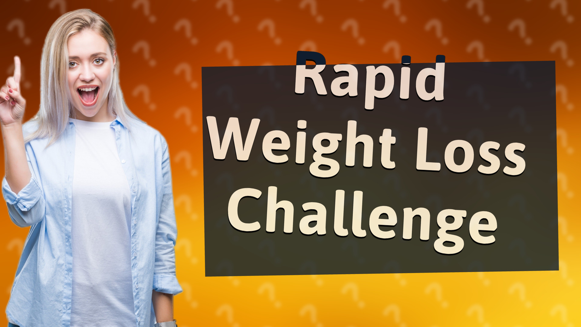 Rapid Weight Loss Challenge