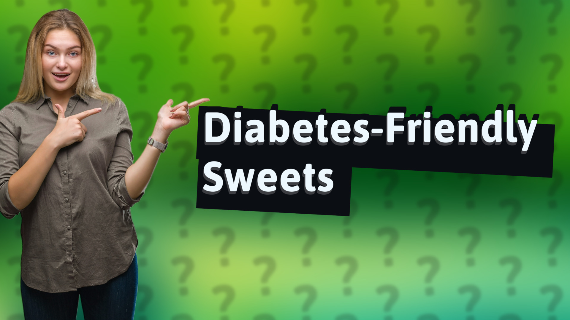 Diabetes-Friendly Sweets