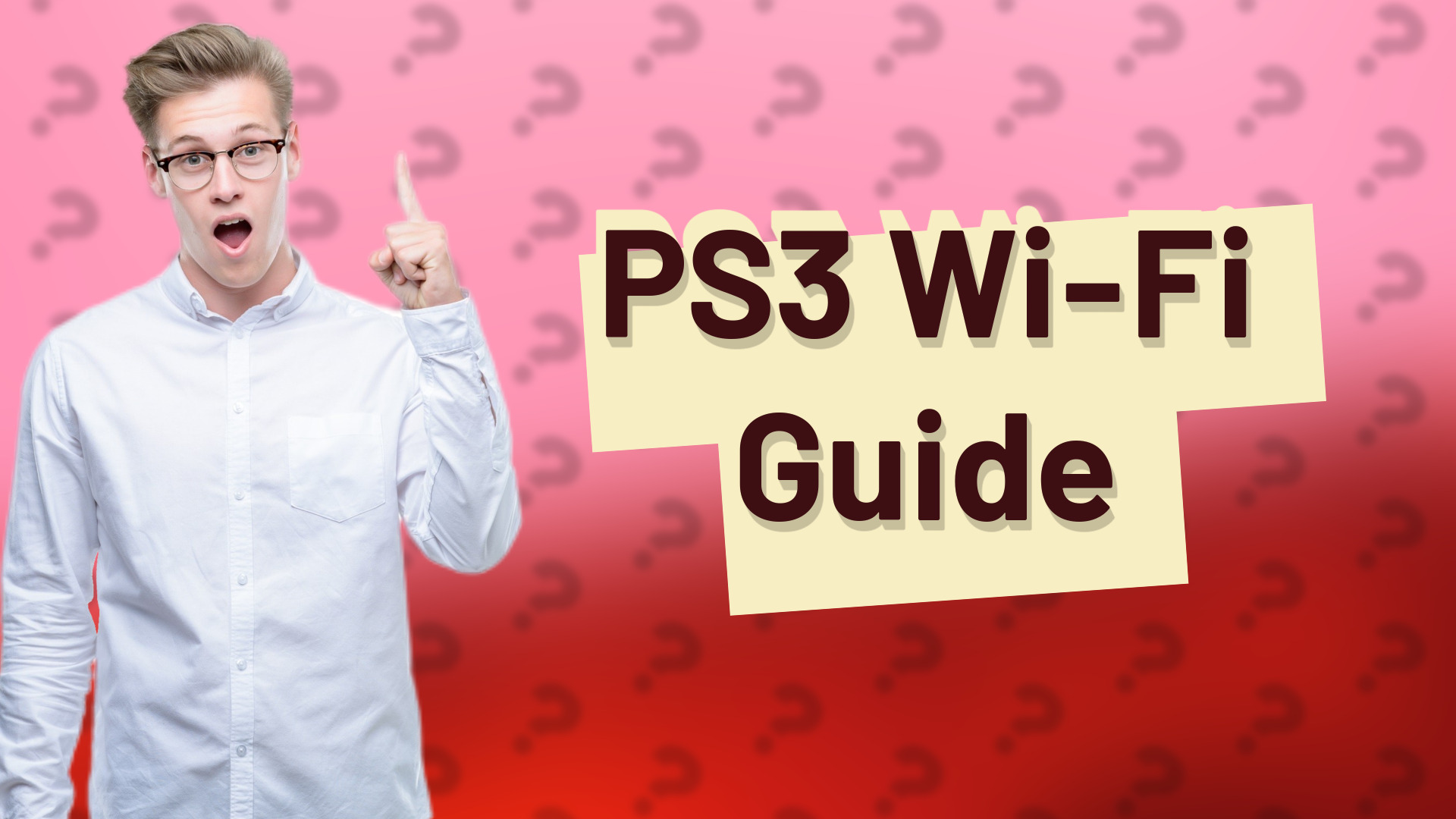 PS3 Wi-Fi Guide