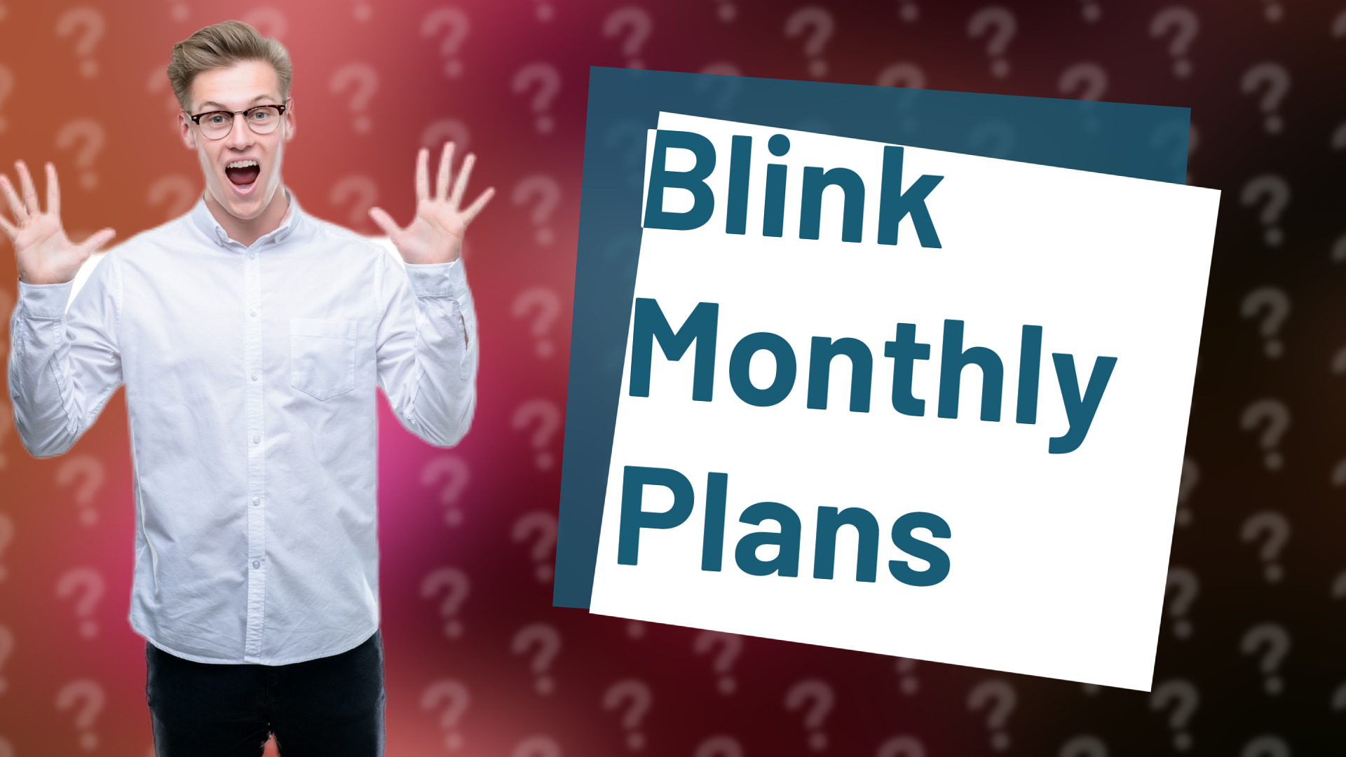 Blink Monthly Plans