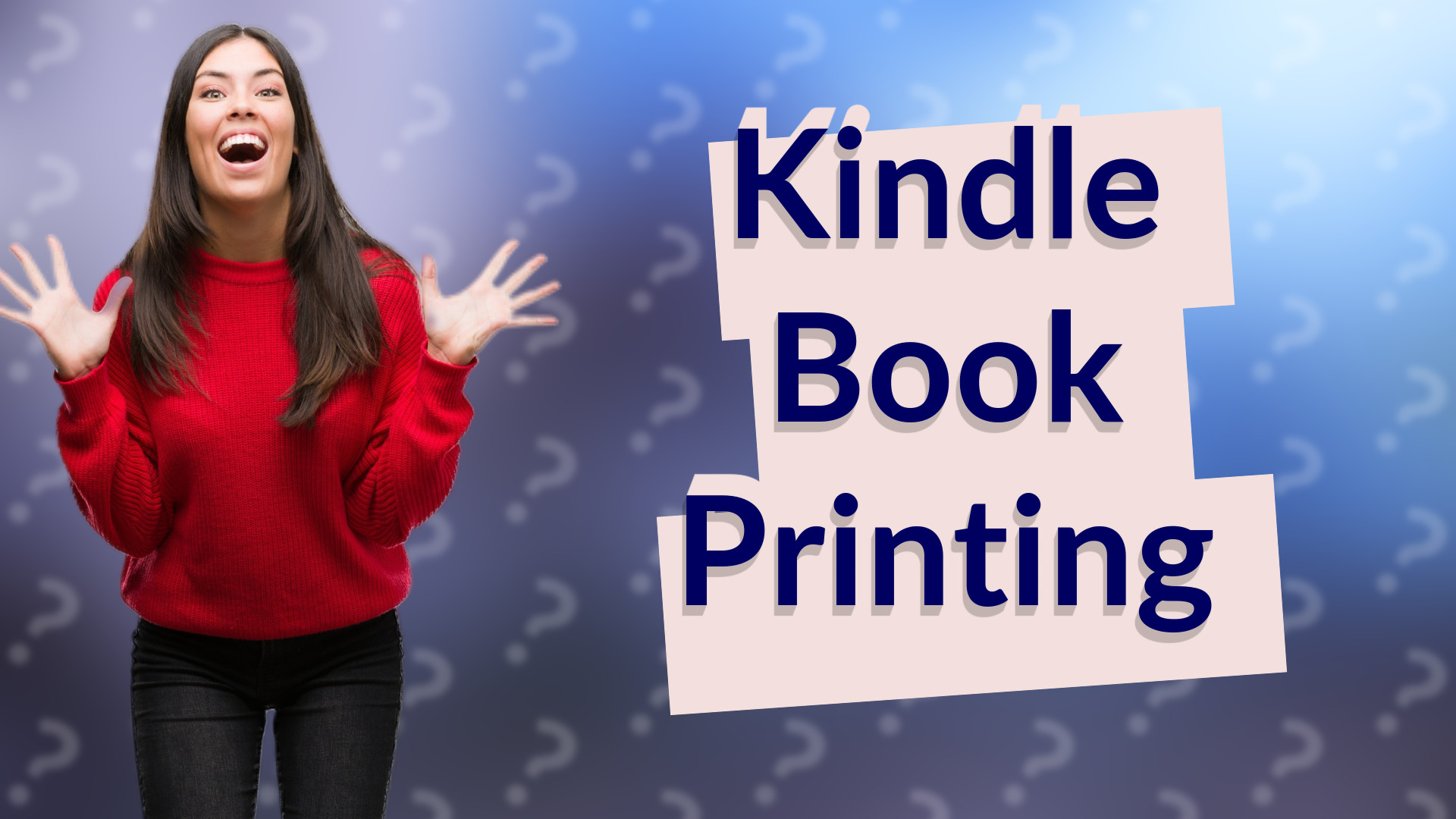 Kindle Book Printing