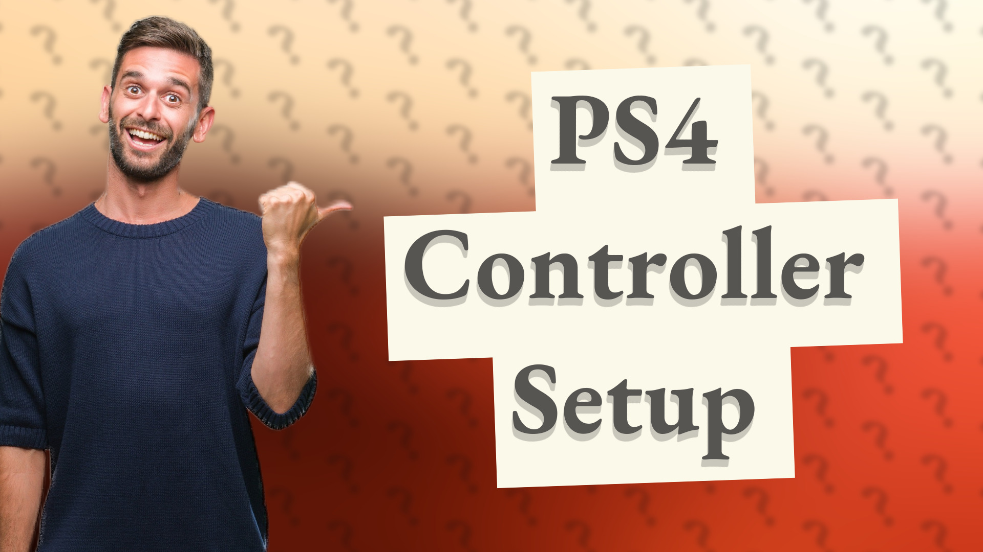 PS4 Controller Setup