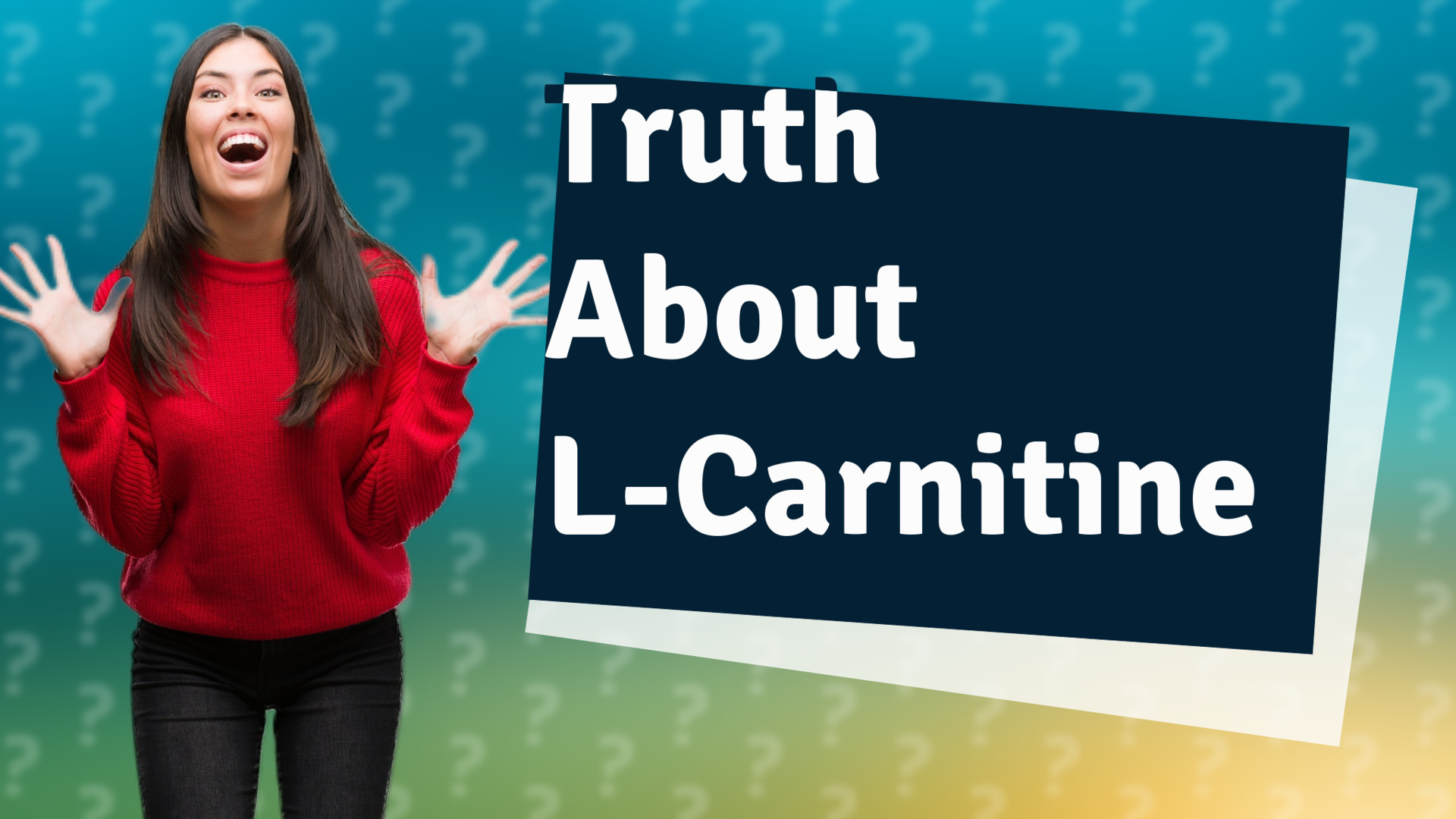 Truth About L-Carnitine