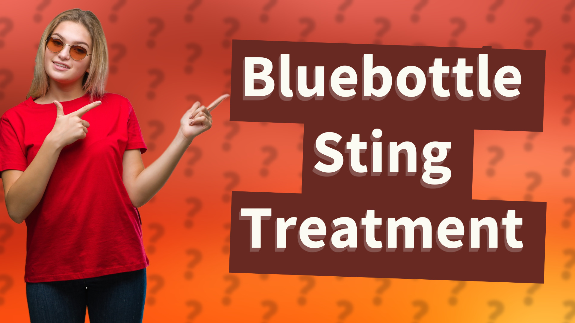 Bluebottle Sting Treatment