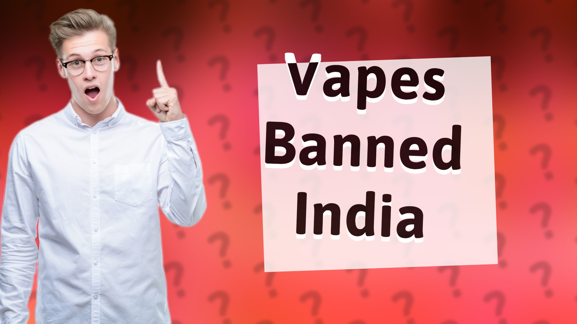 Vapes Banned India