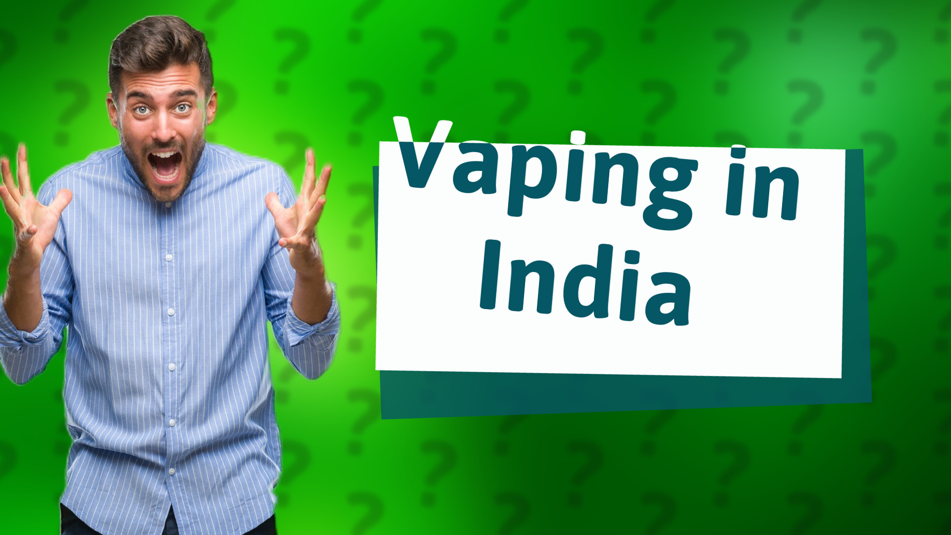 Vaping in India