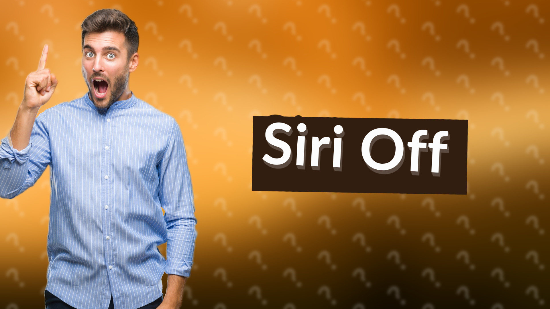 Siri Off