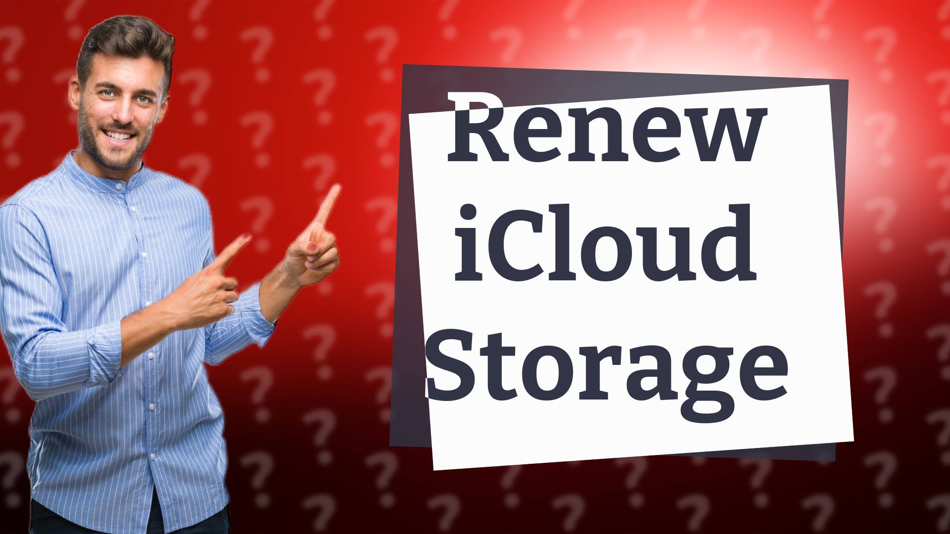 Renew iCloud Storage