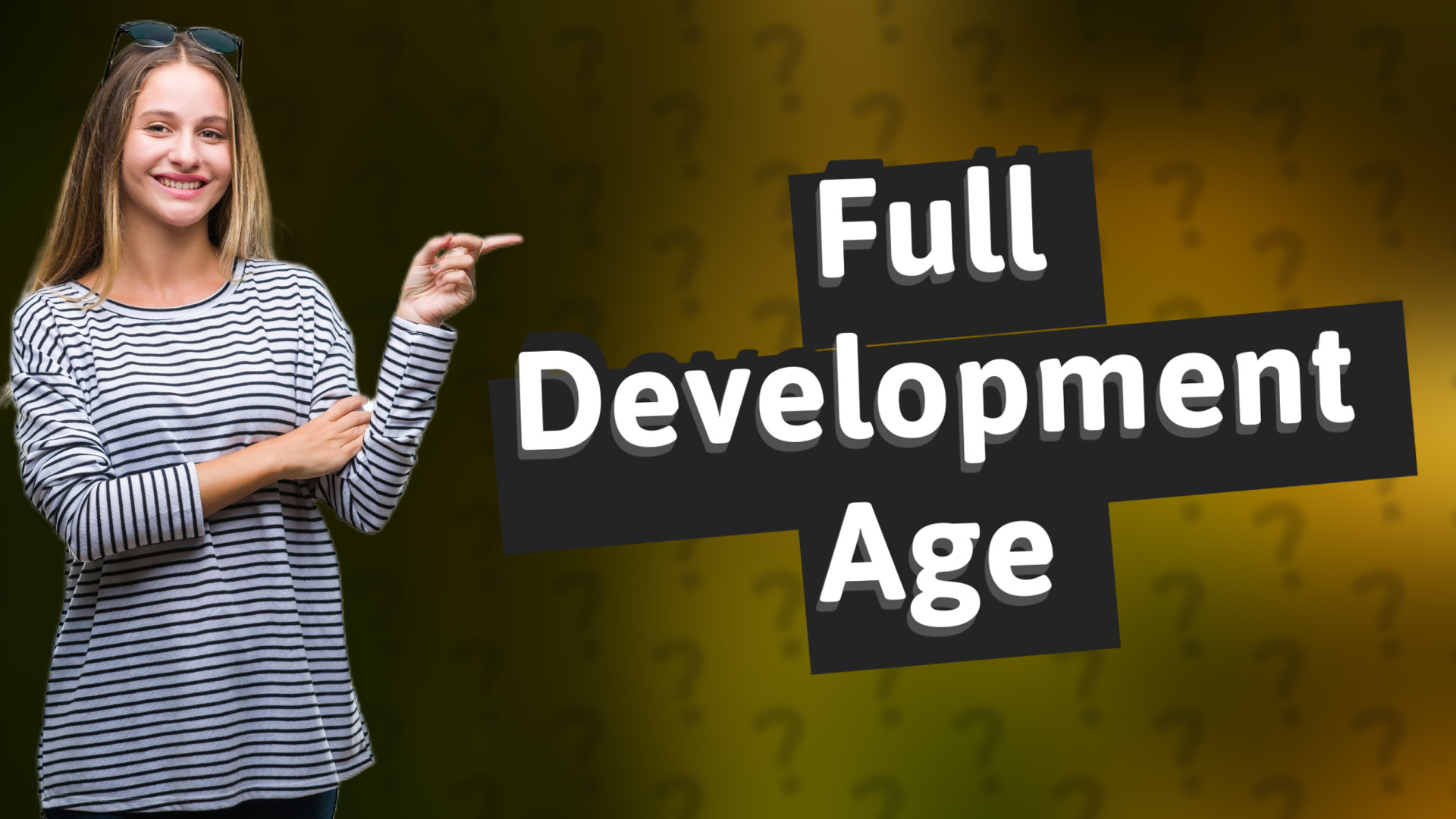 Full Development Age