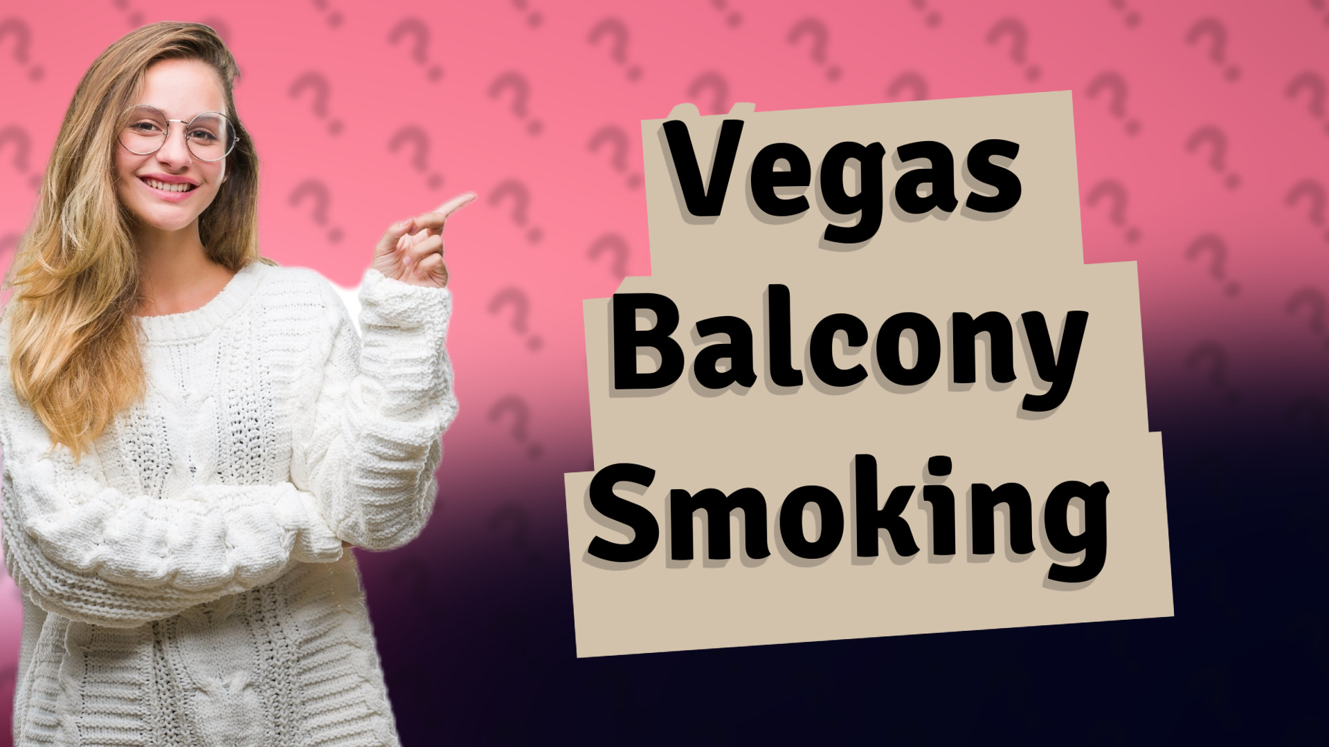 Vegas Balcony Smoking