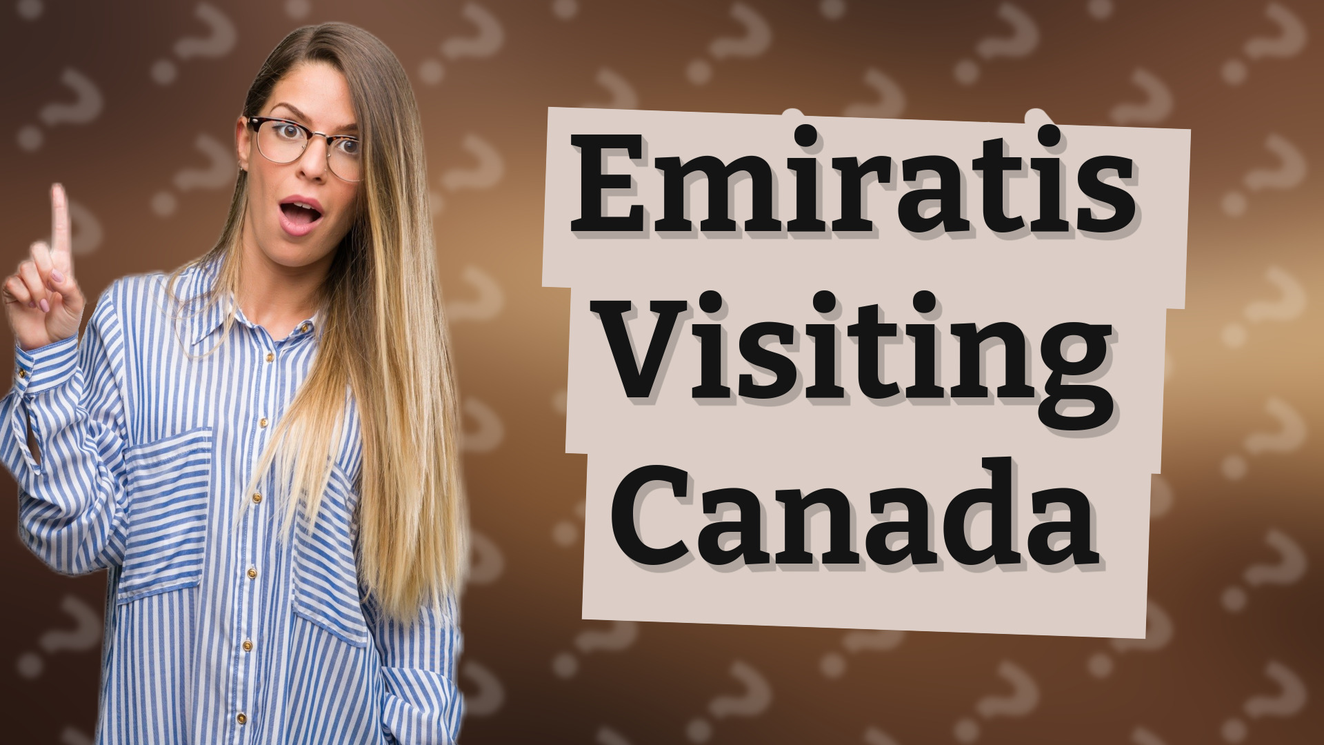 Emiratis Visiting Canada