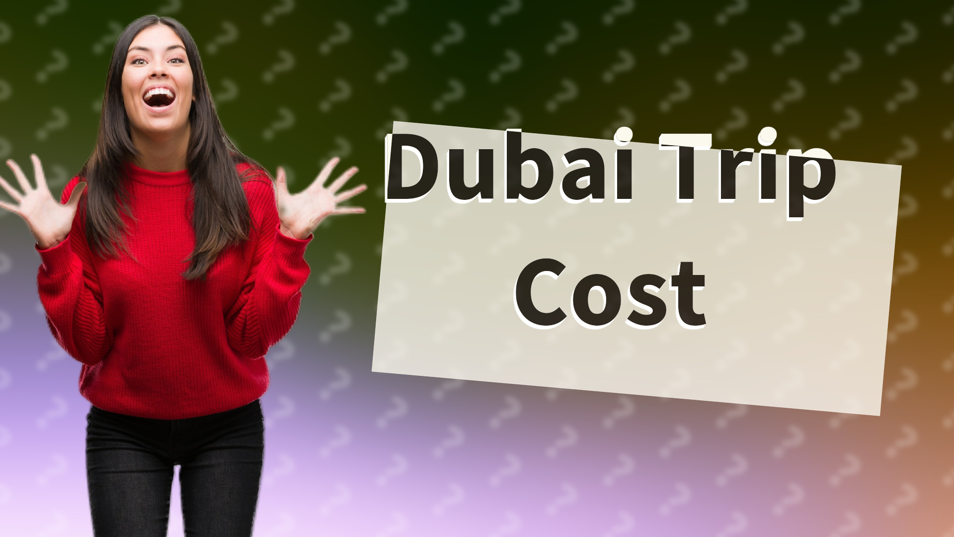 Dubai Trip Cost
