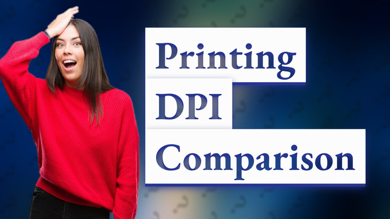 Printing DPI Comparison