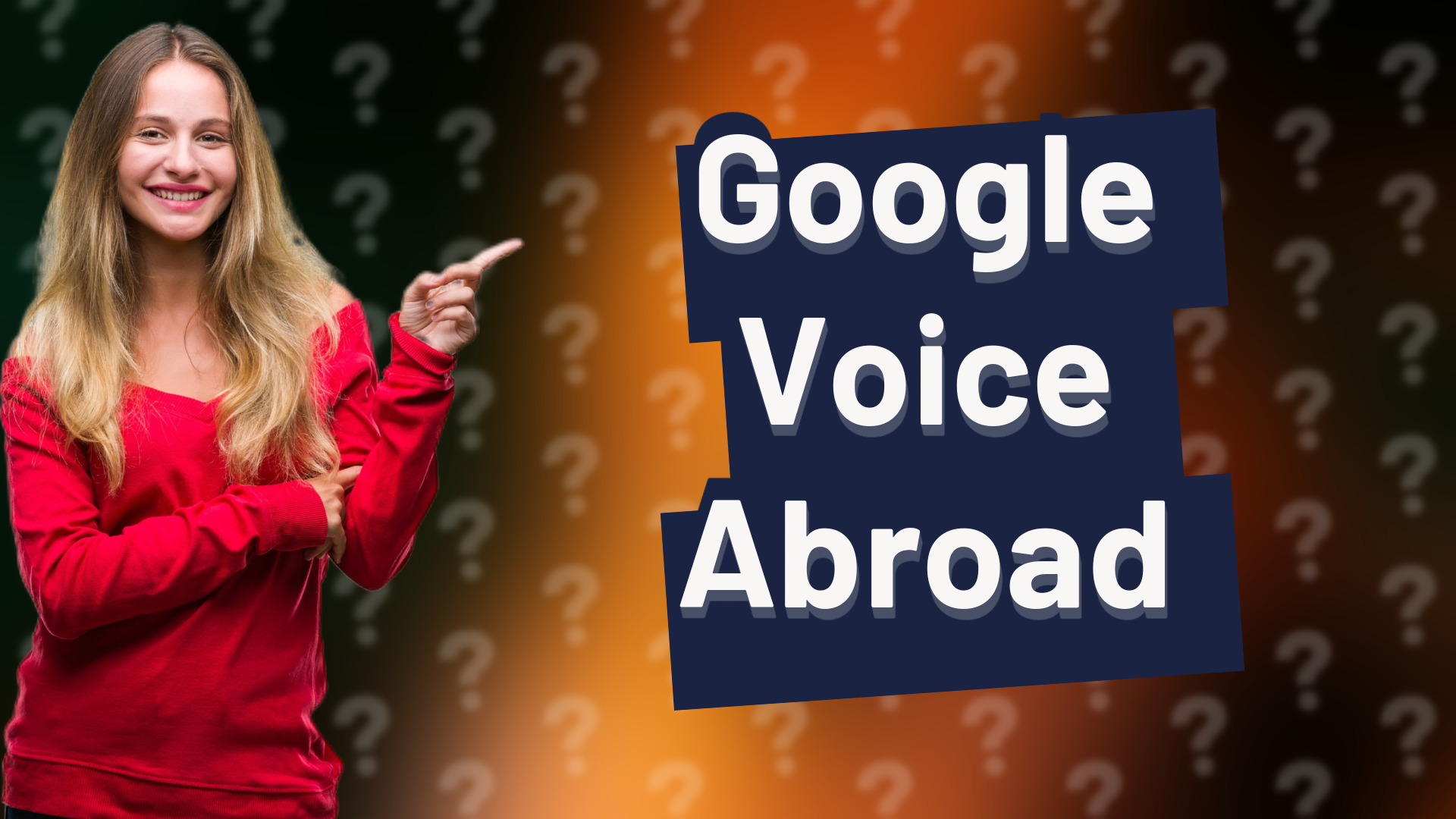 Google Voice Abroad