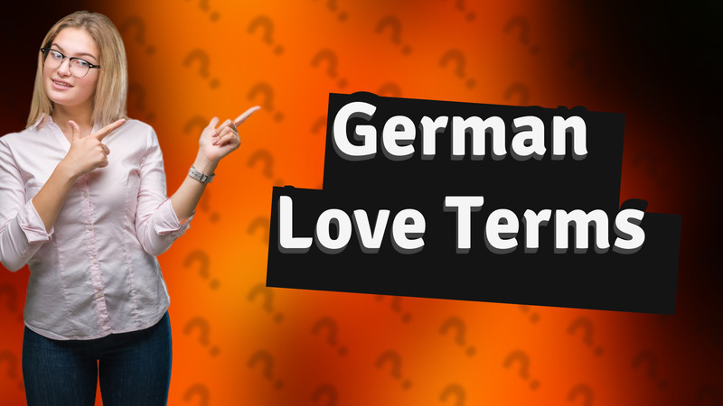 German Love Terms