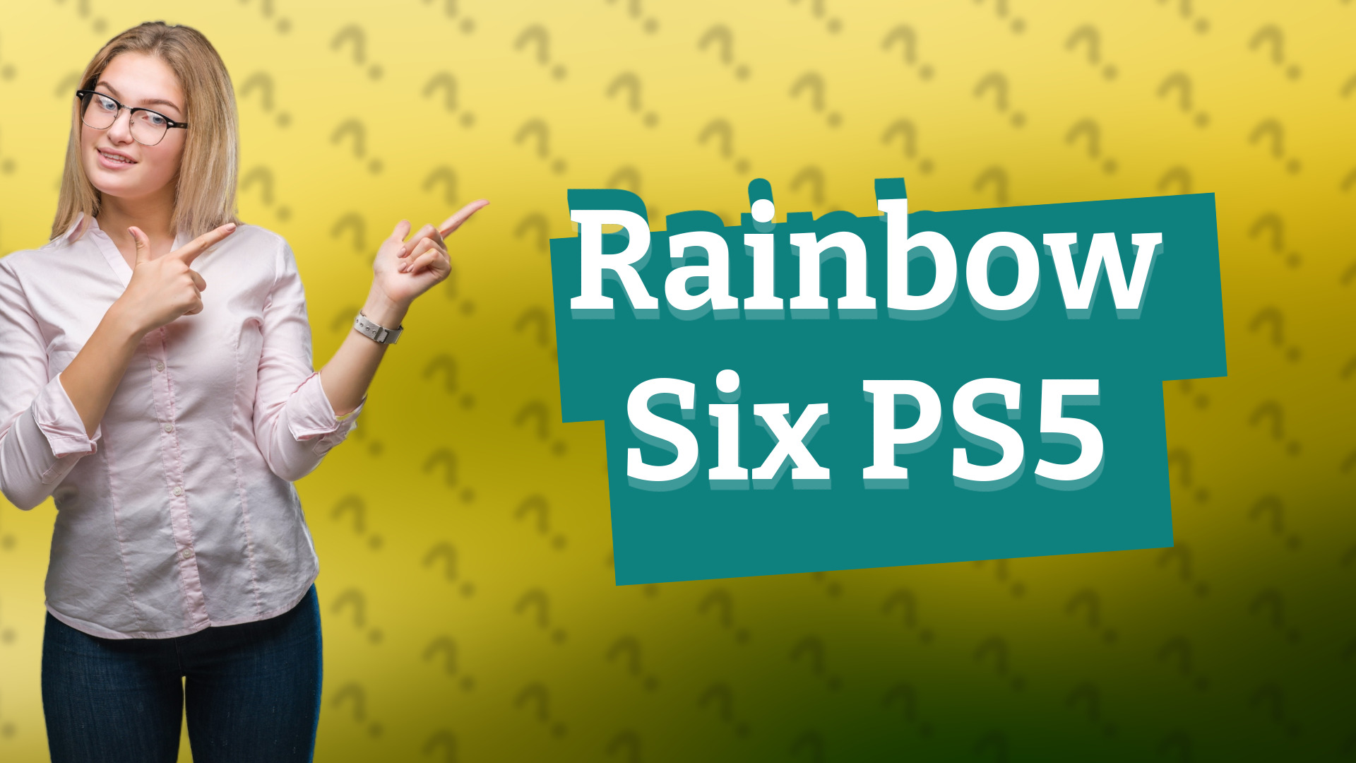Rainbow Six PS5
