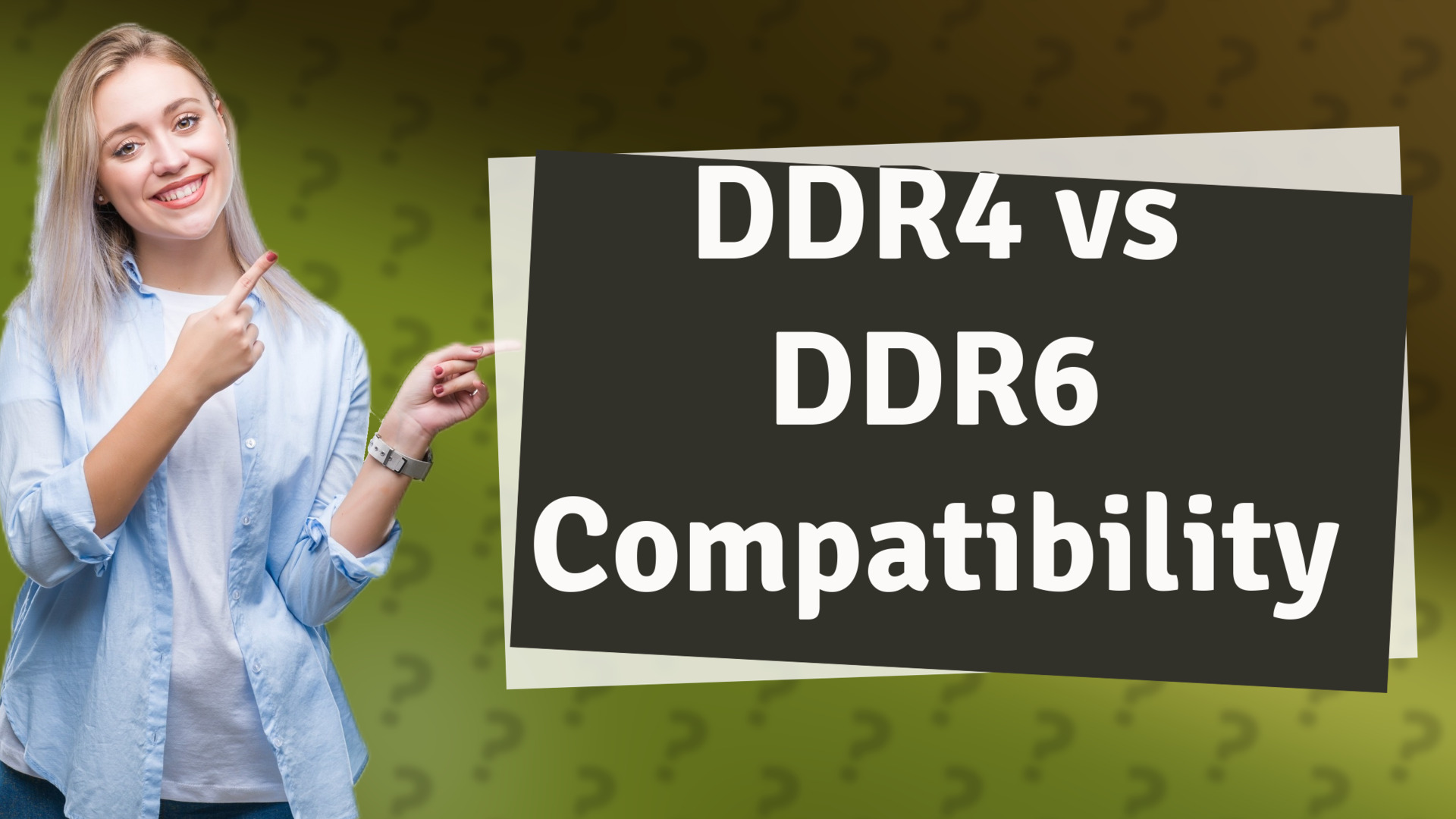 DDR4 vs DDR6 Compatibility