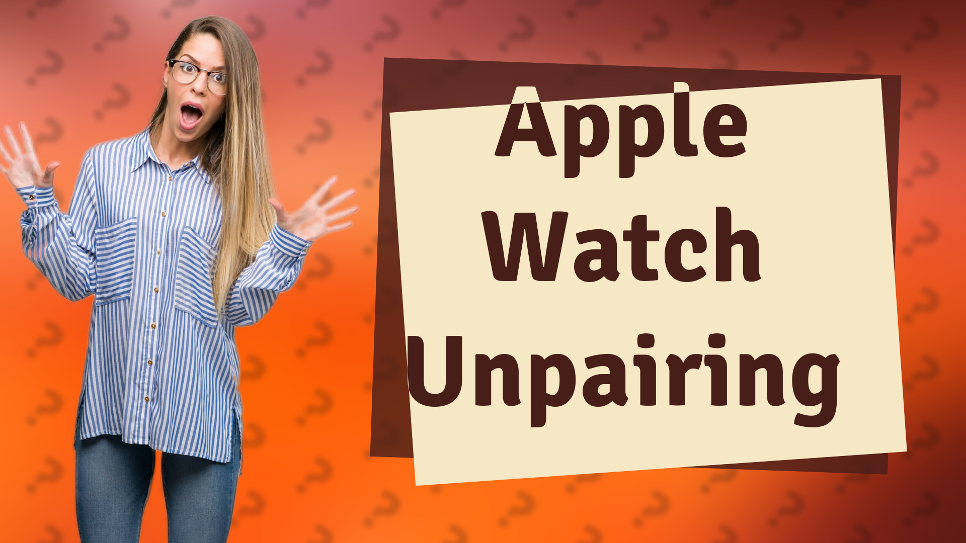 Apple Watch Unpairing