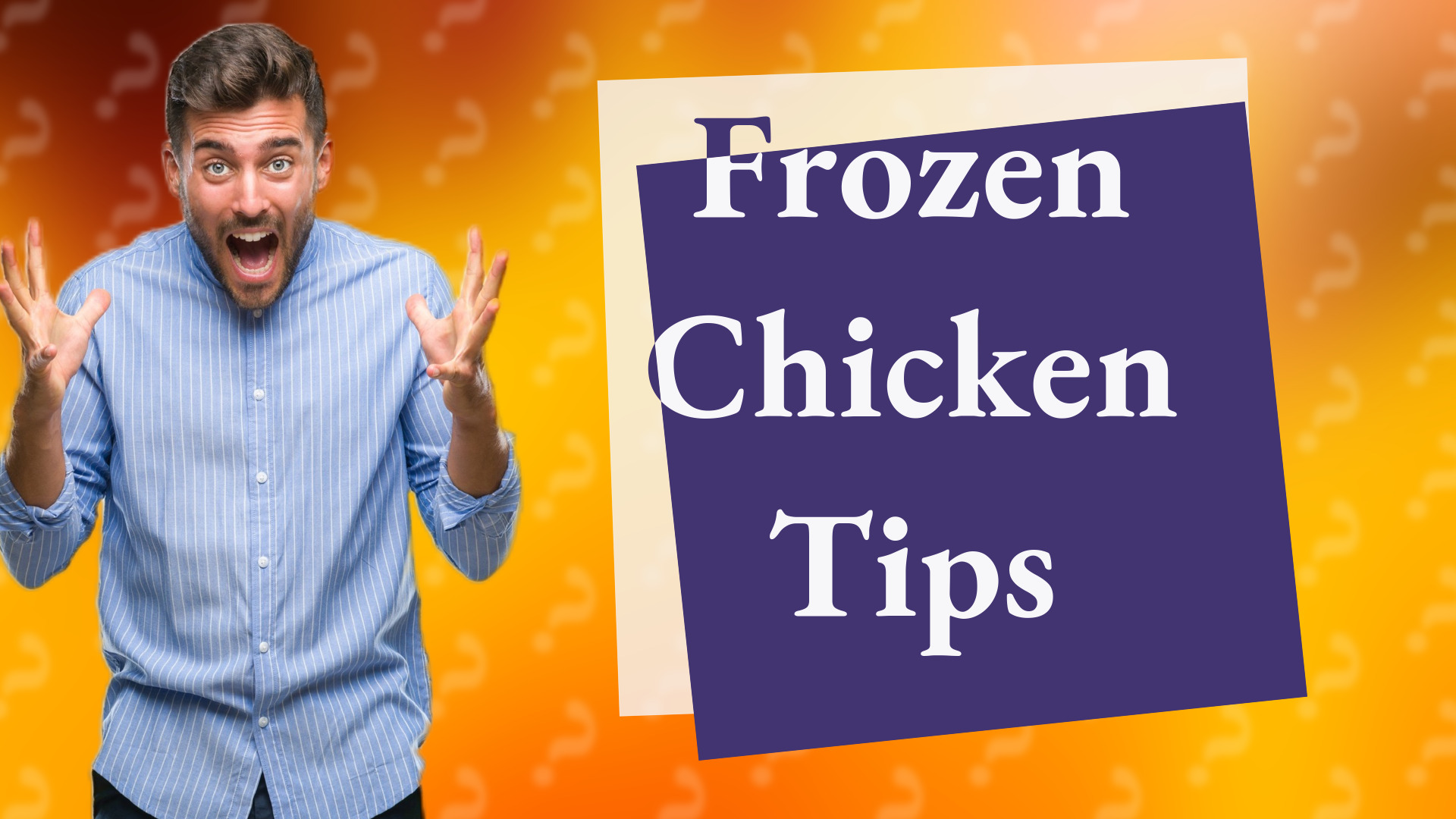 Frozen Chicken Tips