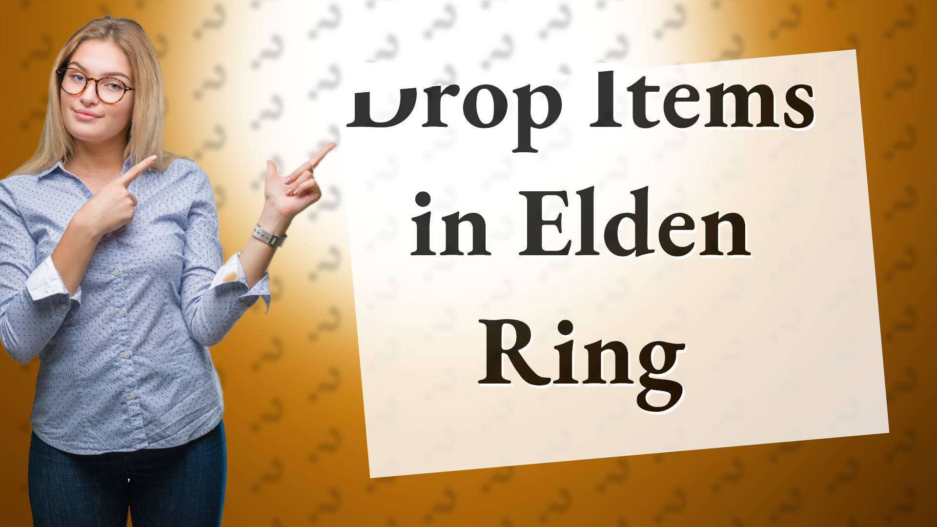 Drop Items in Elden Ring