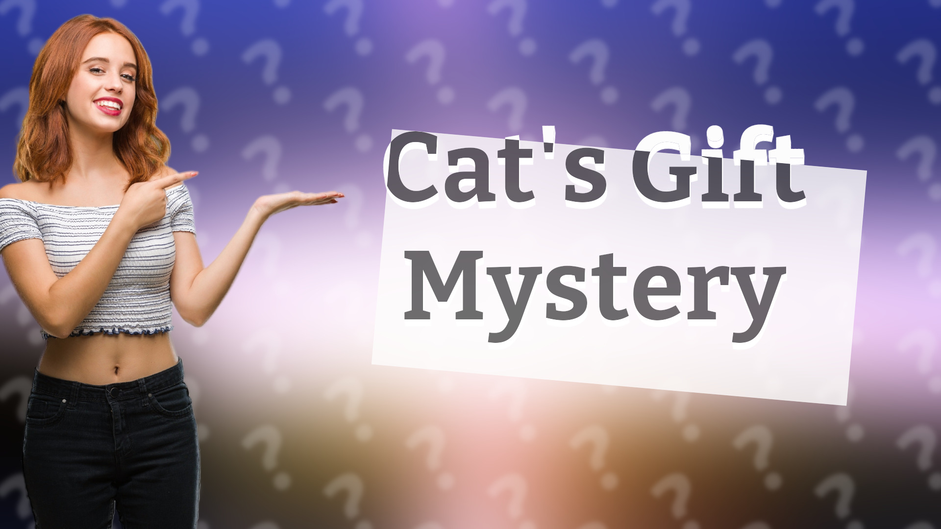 Cat's Gift Mystery