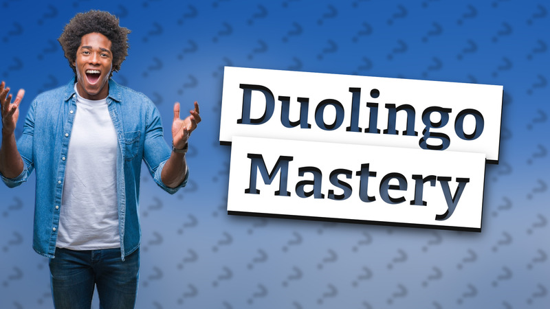 Duolingo Mastery