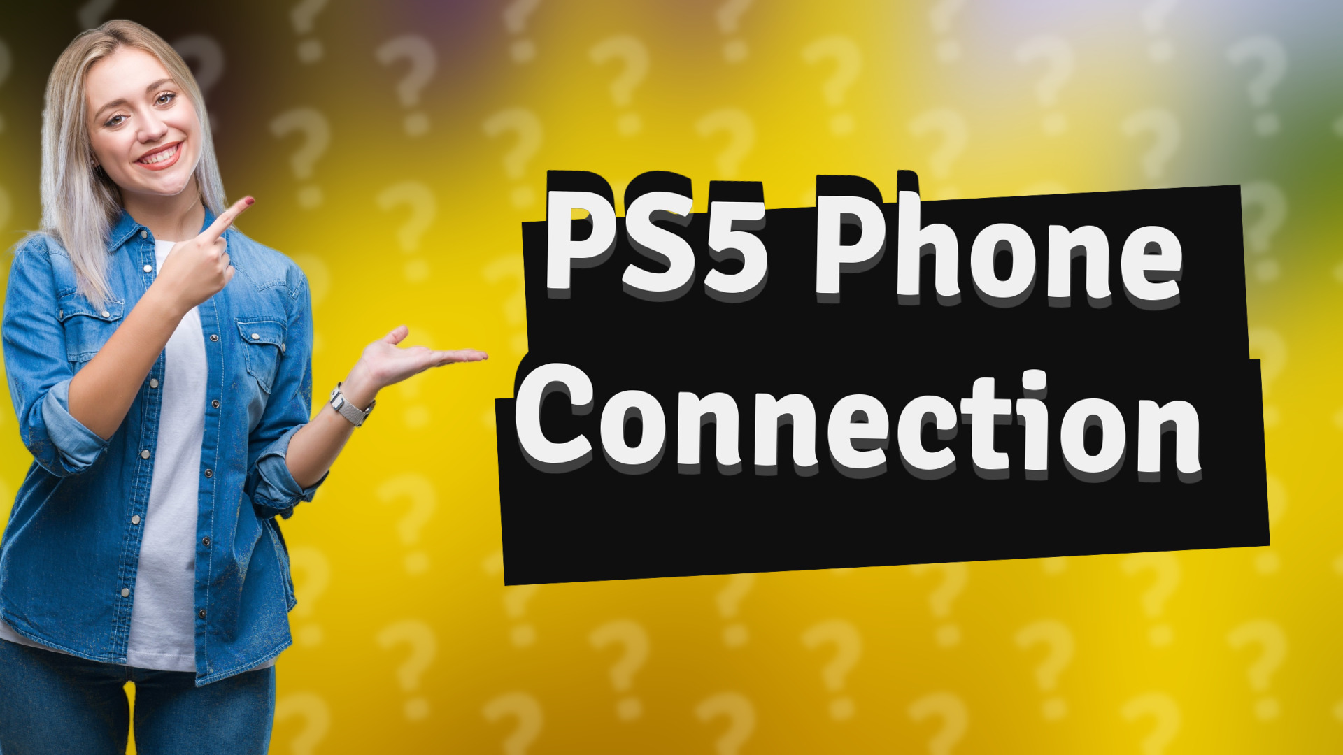 PS5 Phone Connection