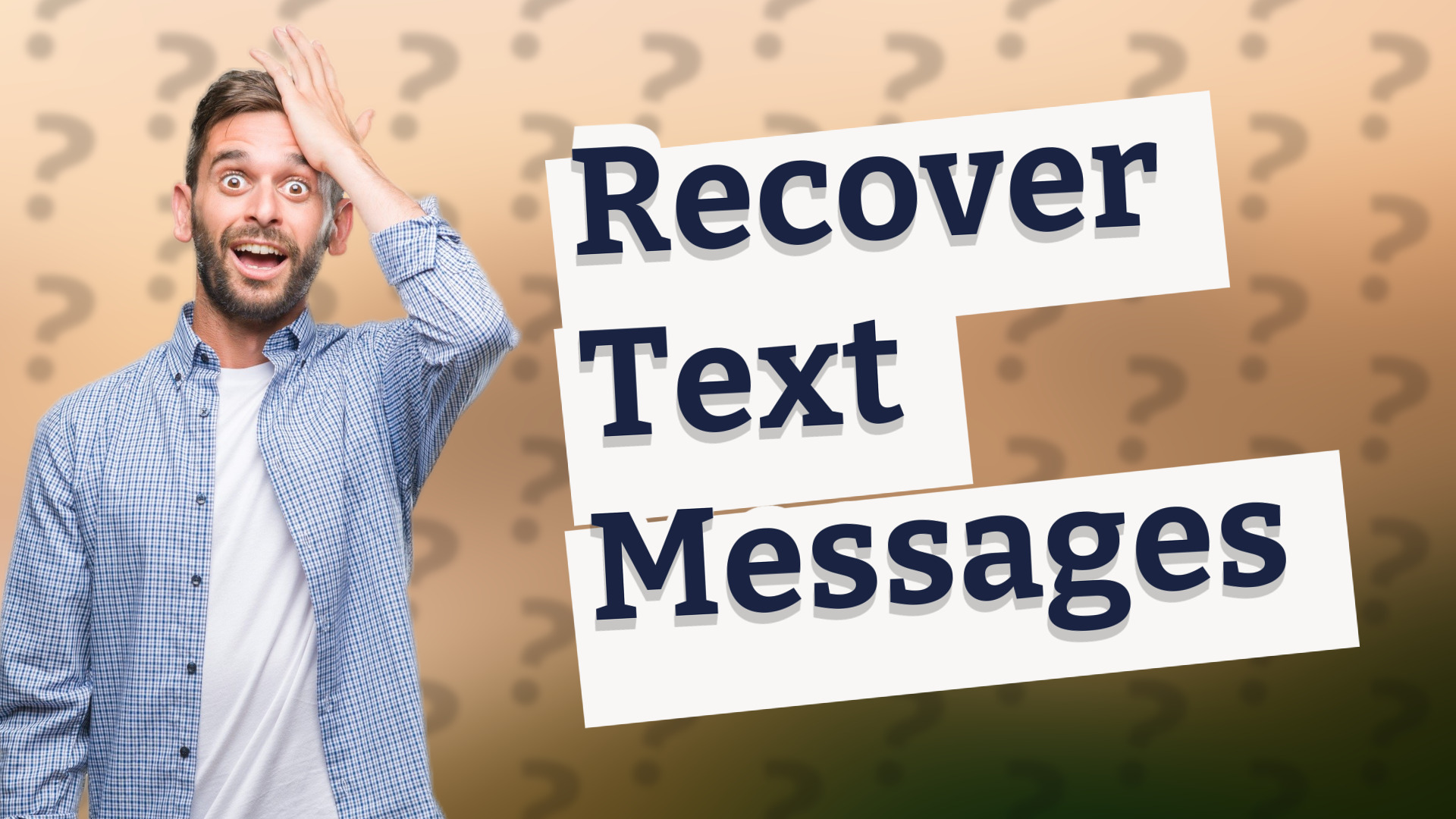 Recover Text Messages