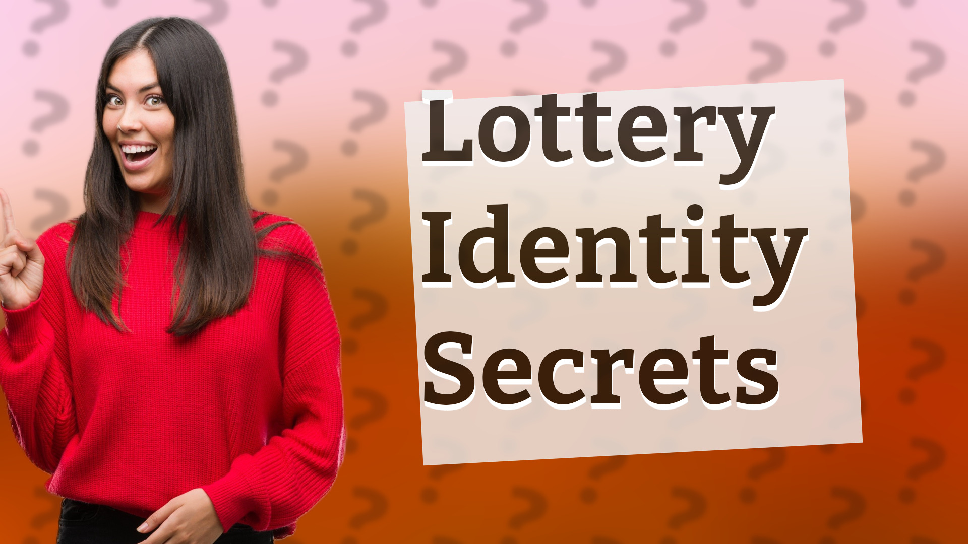 Lottery Identity Secrets
