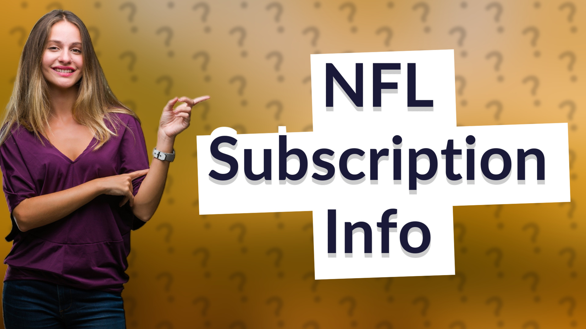 NFL Subscription Info