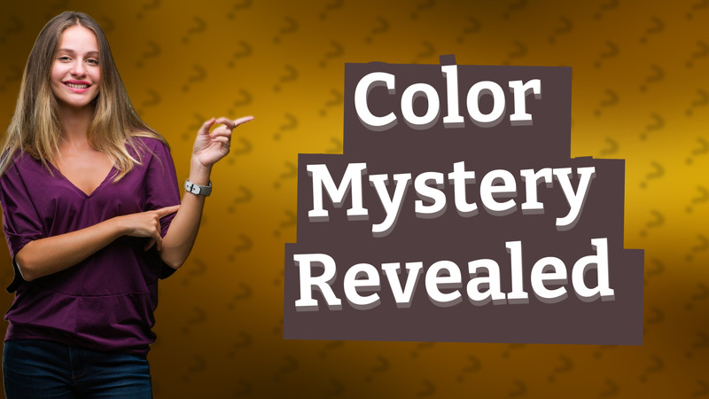 Color Mystery Revealed
